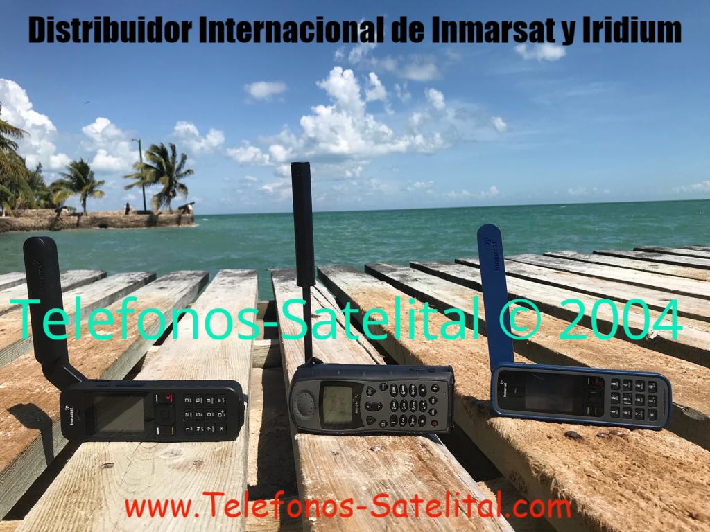 Distribuidor Internacional de Inmarsat y Iridium en Mexico y Belice.